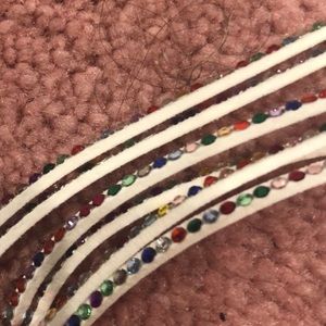 Rhinestone wrap bracelet